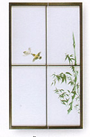 No.1　竹と雀